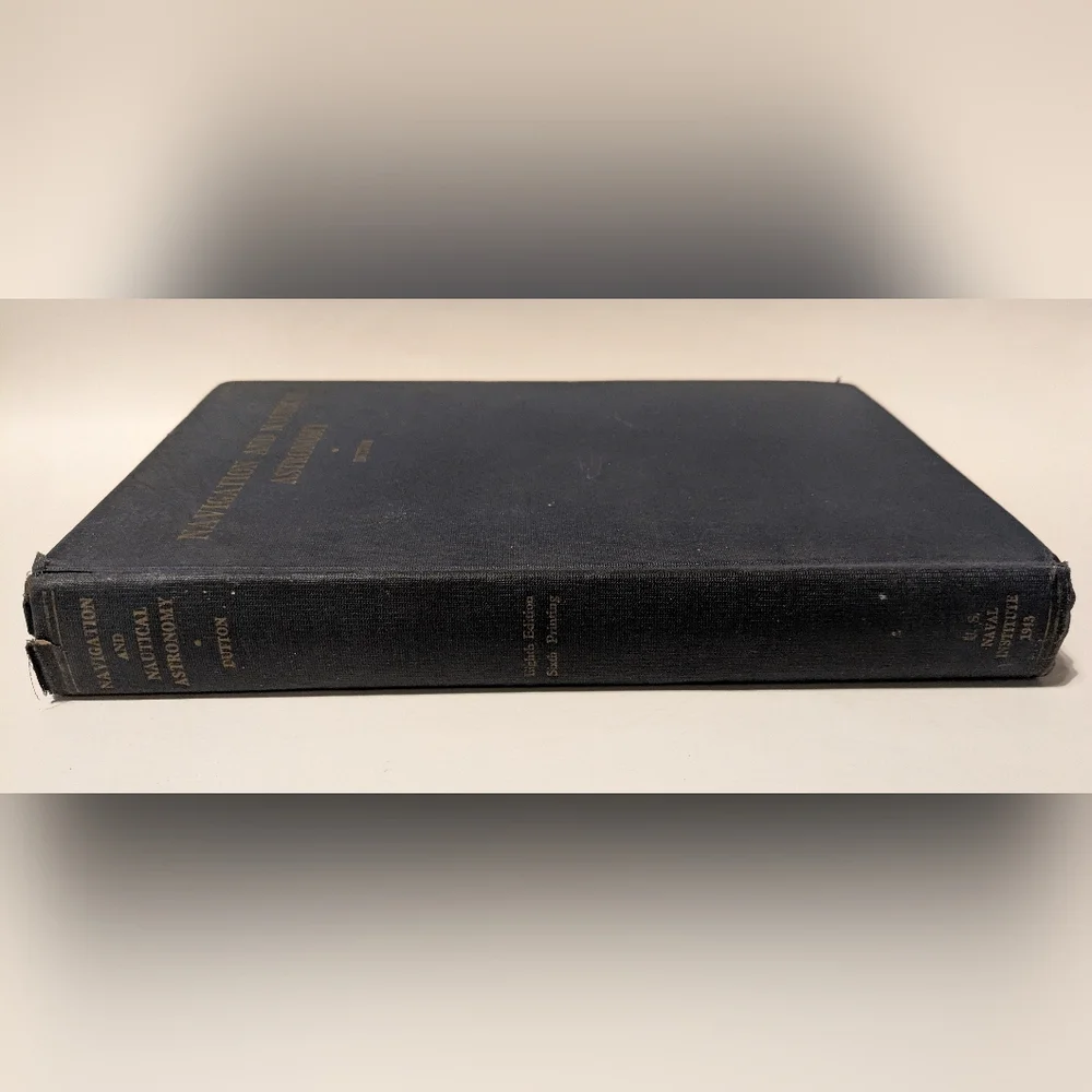 Navigation and Nautical Astronomy by Commander Benjamin Dutton, 1943 - Picture 2 of 11